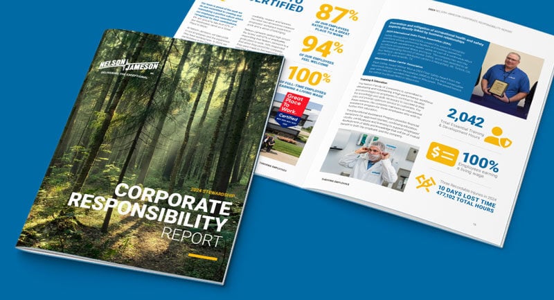 Nelson-Jameson is committed to helping shape a sustainable world and safeguarding the integrity of Americas food supply.