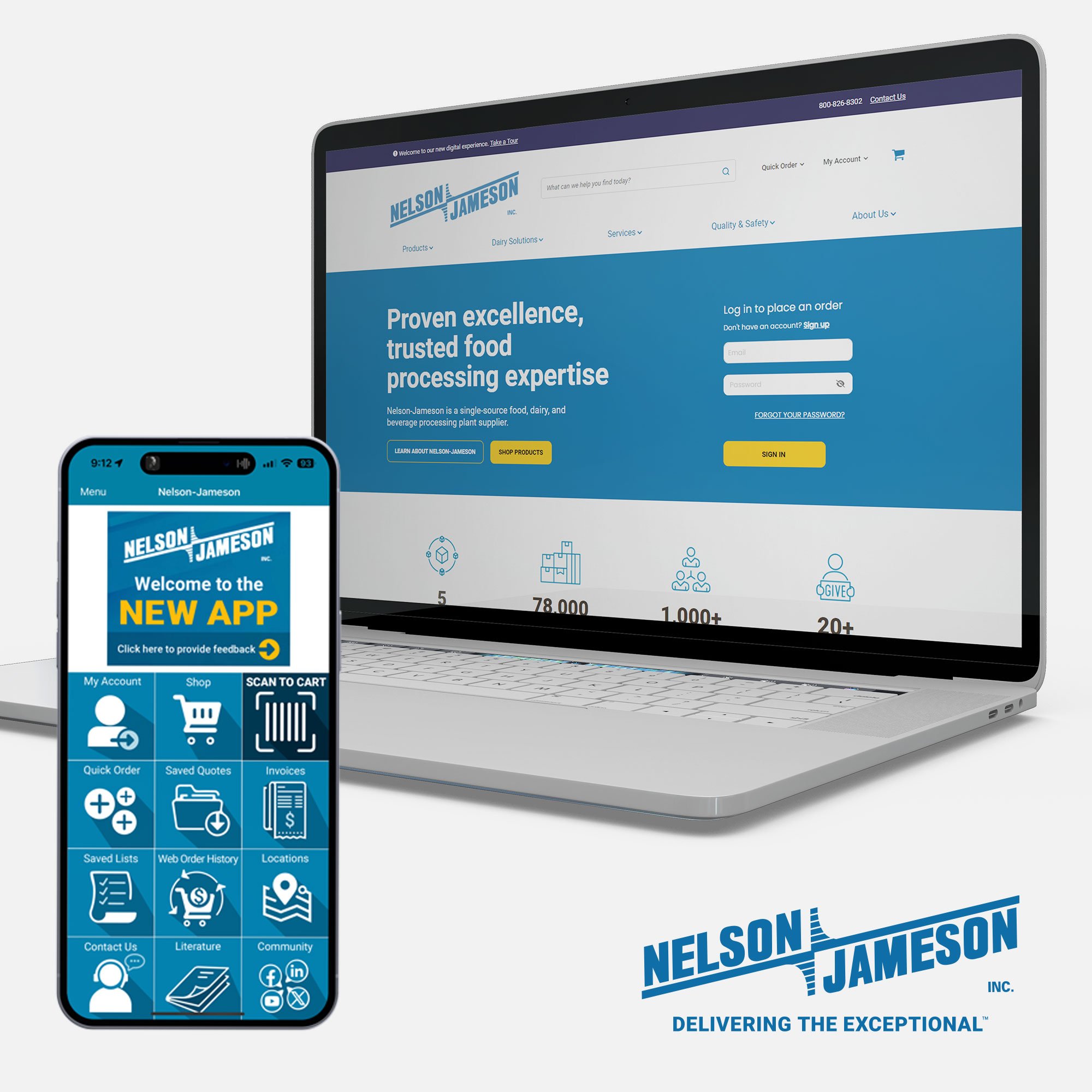 Food Processing Distributor NelsonJameson Launches Revamped Website