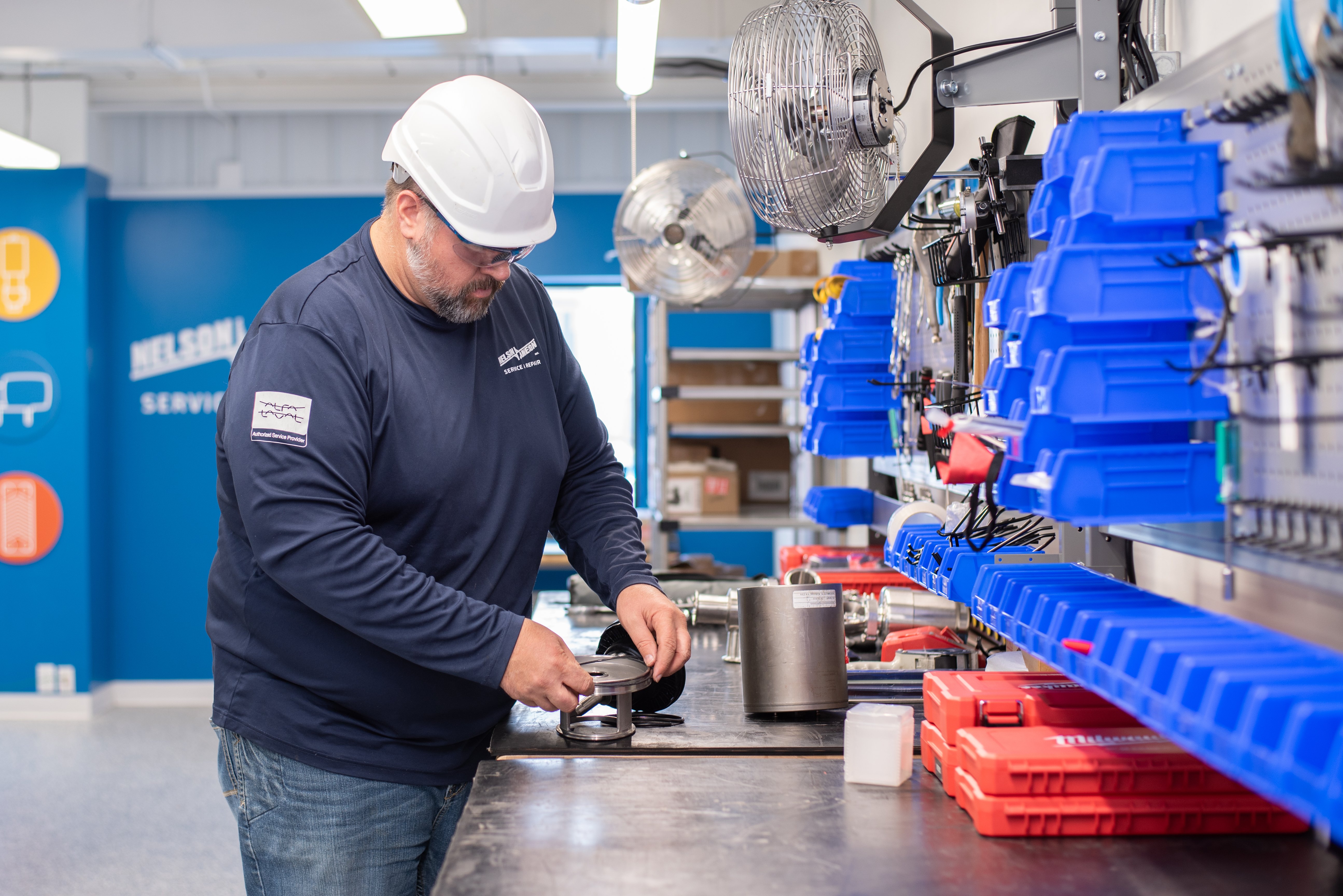 Shane-Krieger-working-in-the-Service-&-Repair-shop